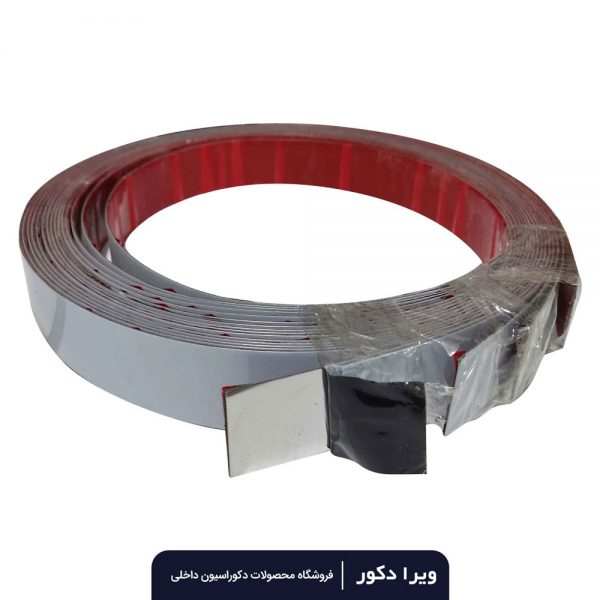 نوار استیل نقره ای براق - Image 4