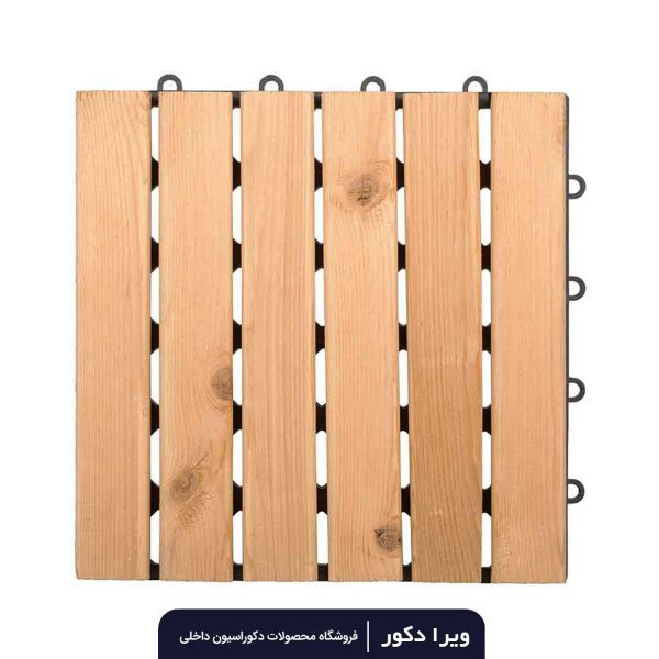 تایل کفپوش ترموود 6تیکه
