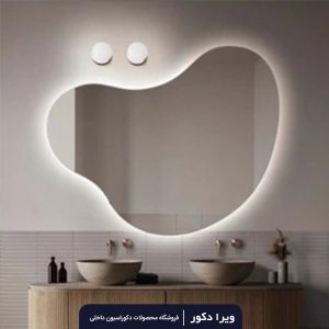 آینه بک لایت دفرمه مدل 3053
