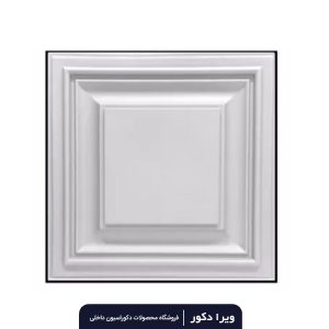 دیوار پوش پلیمری طرح تک قاب