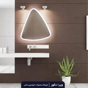 آینه بک لایت بیضی مدل 2031