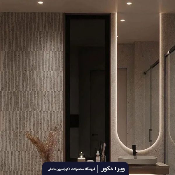 آینه بک لایت قدی مدل 3071