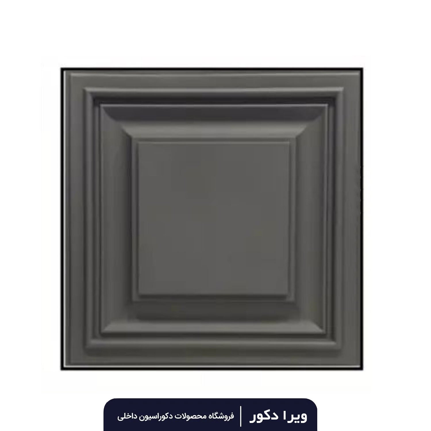دیوار پوش پلیمری طرح تک قاب