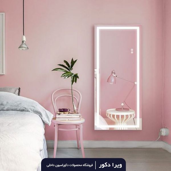 آینه بک لایت قدی ستطیل مدل 3040 - Image 8