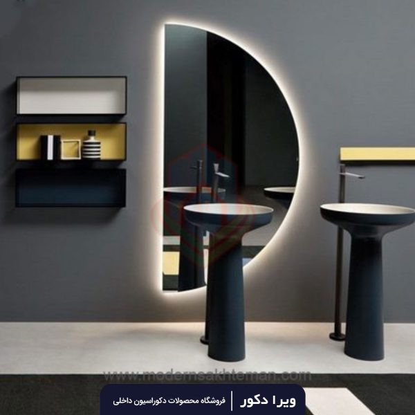 آینه بک لایت گرد قطر1و 1.20 متر مدل 2005 - Image 4