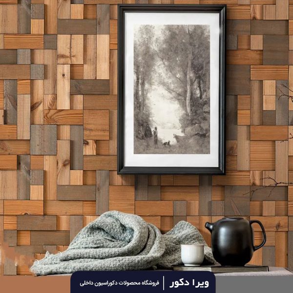 دیوارپوش لاکچری تایلی ترموود مدل ENRIQUE - Image 5