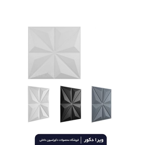 دیوار پوش پلیمری طرح چهار برگ - Image 8