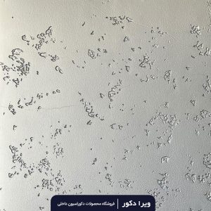 دیوارپوش فومی طرح پتینه نقره ای PA13