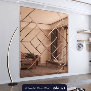 آیینه پازلی دکوراتیو مدل شاپرک