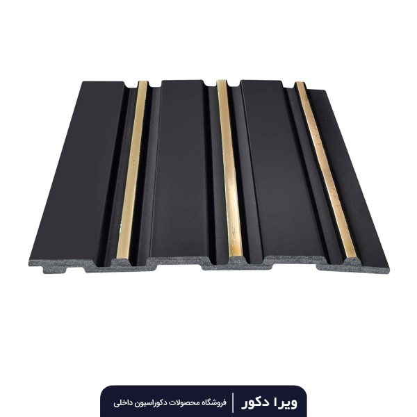 ترمووال پی وی سی مشکی خط طلایی - Image 2