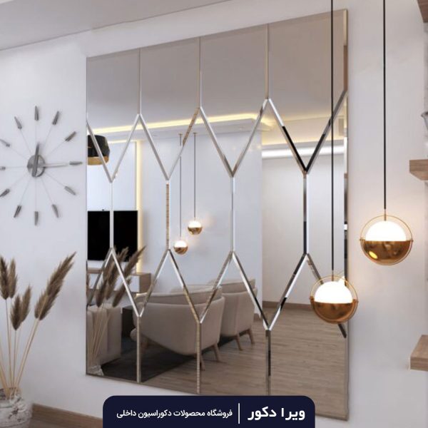 آیینه پازلی دکوراتیو مدل نیزه