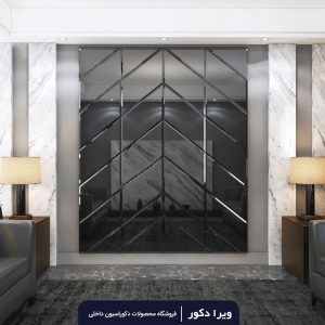 آیینه پازلی دکوراتیو مدل کاج