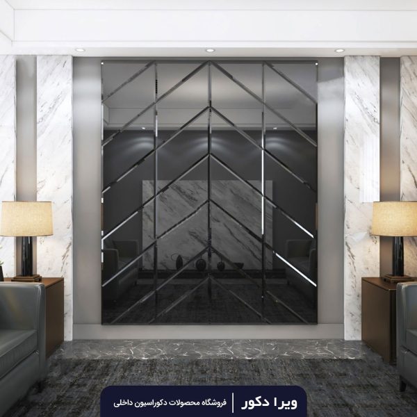 آیینه پازلی دکوراتیو مدل کاج