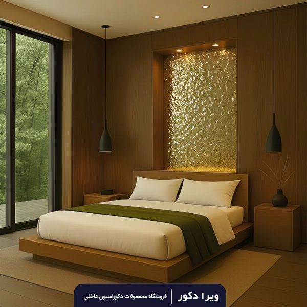 بامبو پنل رنگ طلایی - Image 5