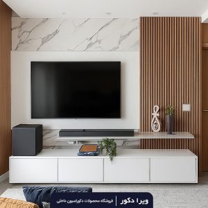 تی وی وال مدرن Aco wood